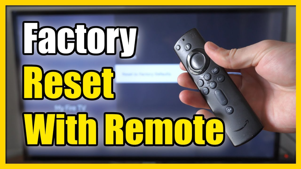 How to Factory Reset Firestick: A Complete Guide