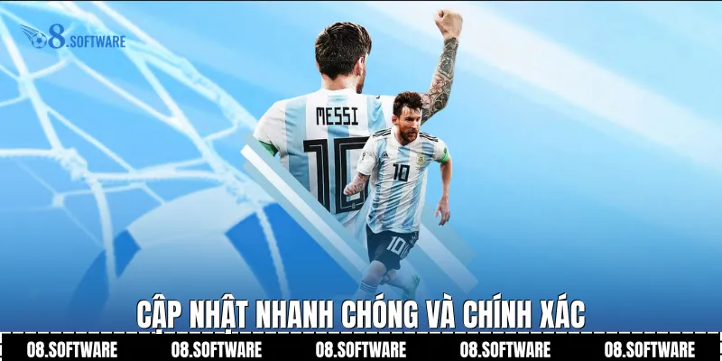 Cập nhật nhanh chóng và chính xác