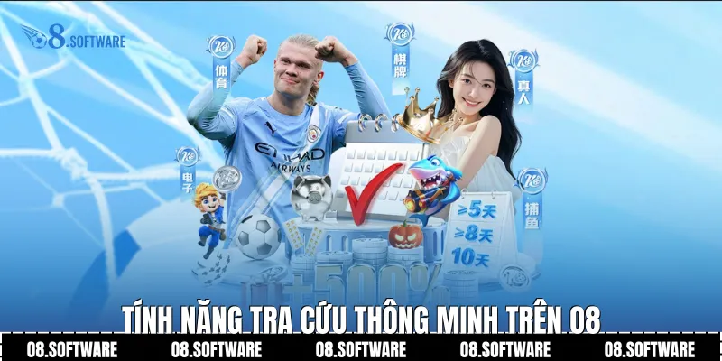 Tính năng tra cứu thông minh trên O8